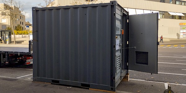 Installation Sanierungsanlage Dezember 2023