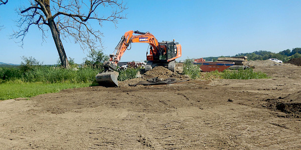 Rekultivierung Perimeter Leitungsbau