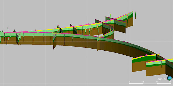 3D-Modell Geologie (BIM)